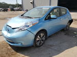 2015 Nissan Leaf S Синий vin: 1N4AZ0CPXFC333449