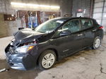 2019 Nissan Leaf S Black vin: 1N4AZ1CP0KC302999