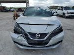 2019 Nissan Leaf S Silver vin: 1N4AZ1CP0KC303540