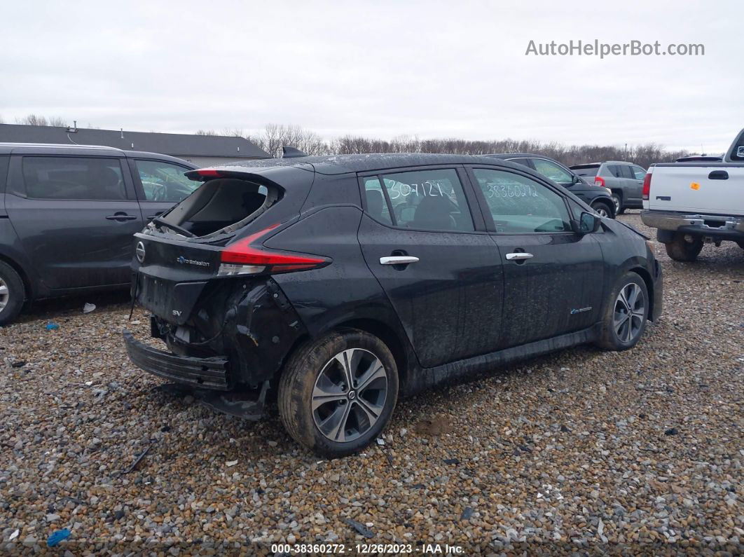 2019 Nissan Leaf Sv Black vin: 1N4AZ1CP0KC307121