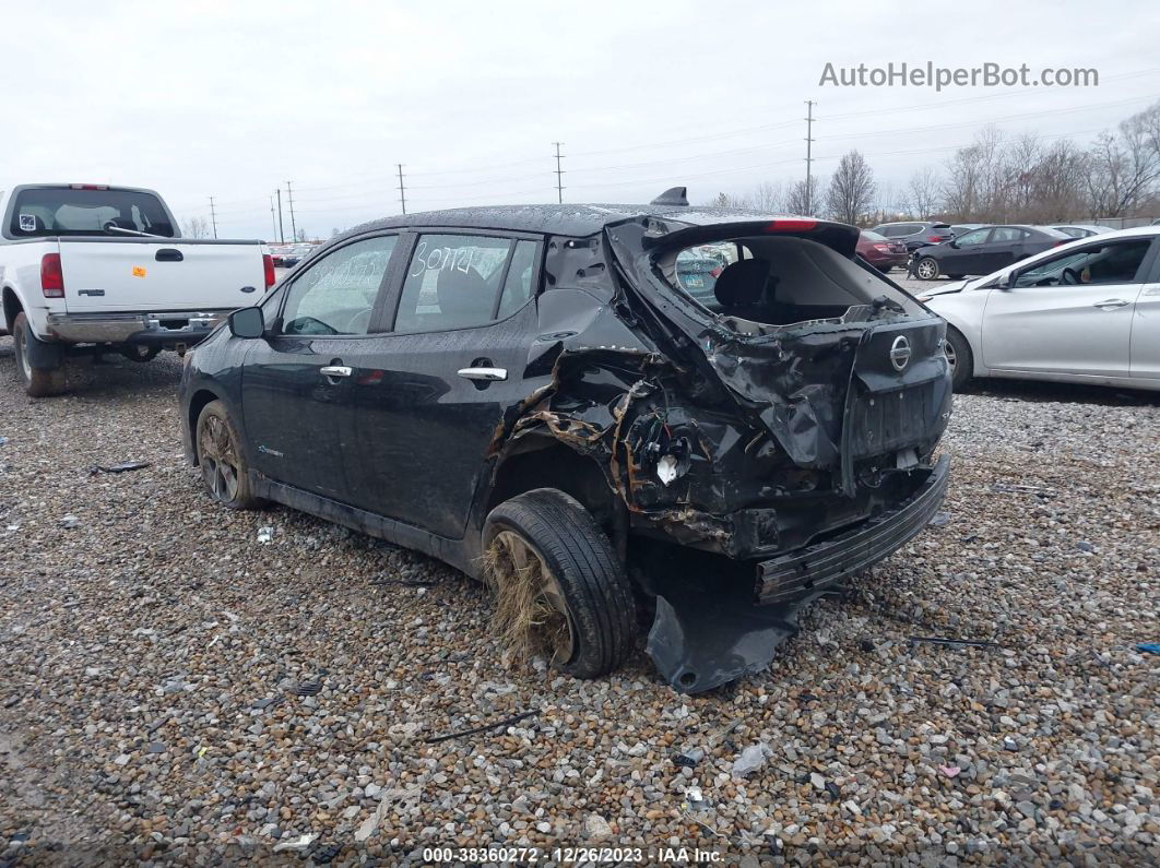 2019 Nissan Leaf Sv Black vin: 1N4AZ1CP0KC307121