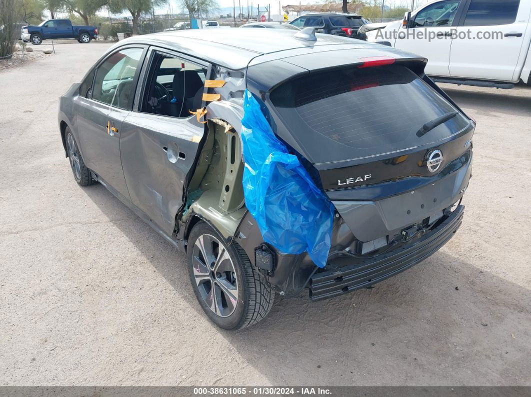 2019 Nissan Leaf Sv Gray vin: 1N4AZ1CP0KC309287