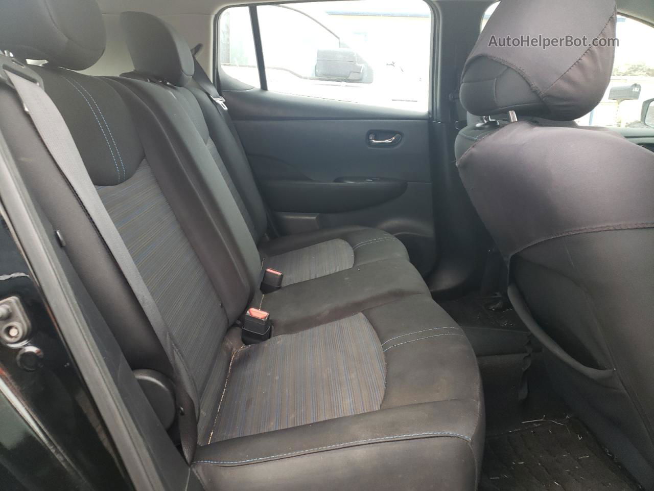 2019 Nissan Leaf S Черный vin: 1N4AZ1CP0KC321259