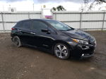 2019 Nissan Leaf S Black vin: 1N4AZ1CP0KC322086