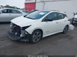 2019 Nissan Leaf Sv White vin: 1N4AZ1CP1KC303112