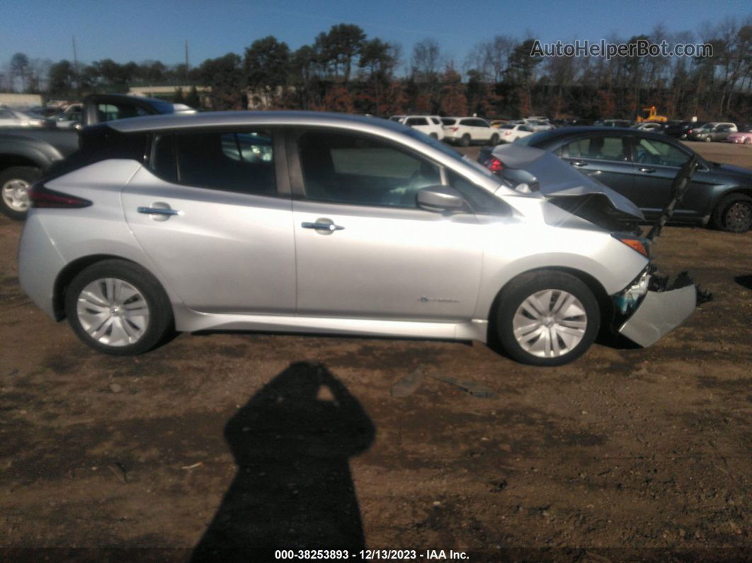 2019 Nissan Leaf S Silver vin: 1N4AZ1CP2KC301787