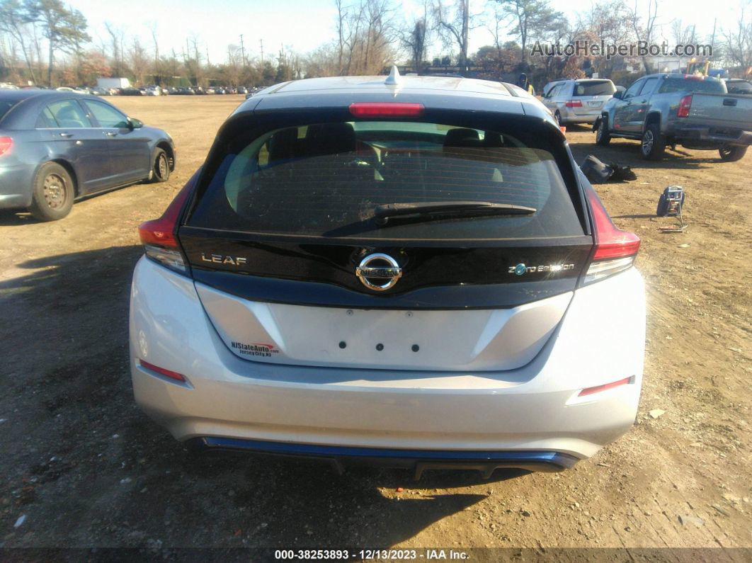 2019 Nissan Leaf S Silver vin: 1N4AZ1CP2KC301787