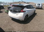 2019 Nissan Leaf Sv White vin: 1N4AZ1CP2KC305905