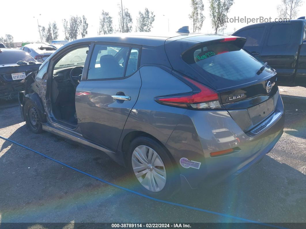 2019 Nissan Leaf S Gray vin: 1N4AZ1CP2KC305919