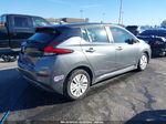 2019 Nissan Leaf S Gray vin: 1N4AZ1CP2KC305919