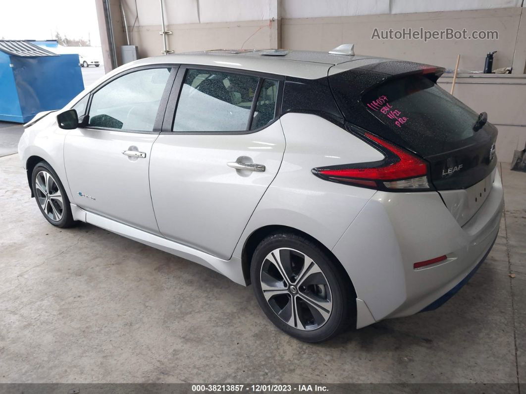 2019 Nissan Leaf Sv Silver vin: 1N4AZ1CP2KC317584