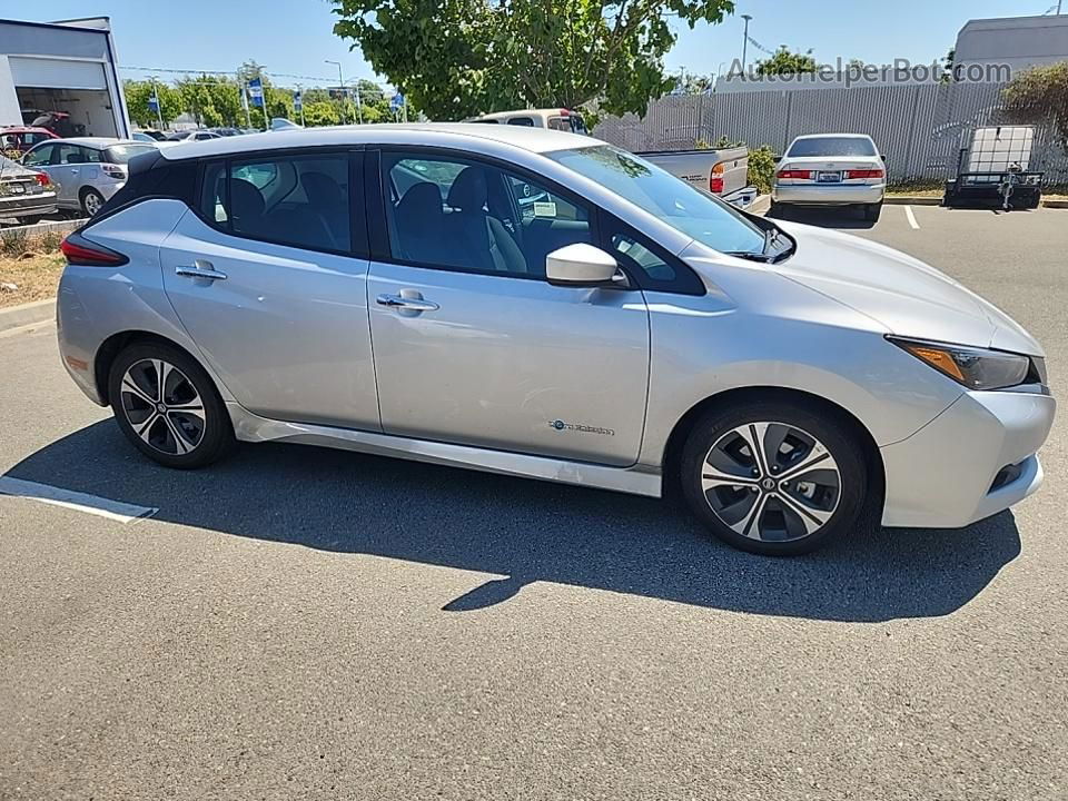 2019 Nissan Leaf Sv Серебряный vin: 1N4AZ1CP2KC319982