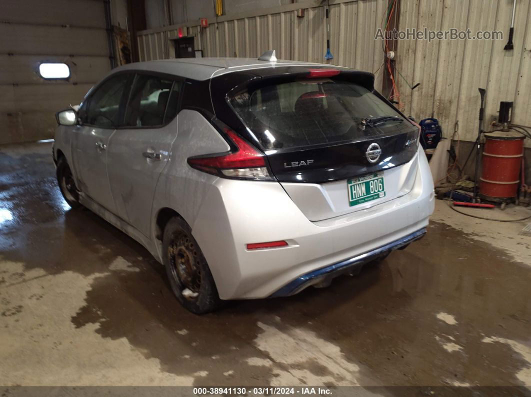 2019 Nissan Leaf S Silver vin: 1N4AZ1CP3KC302737