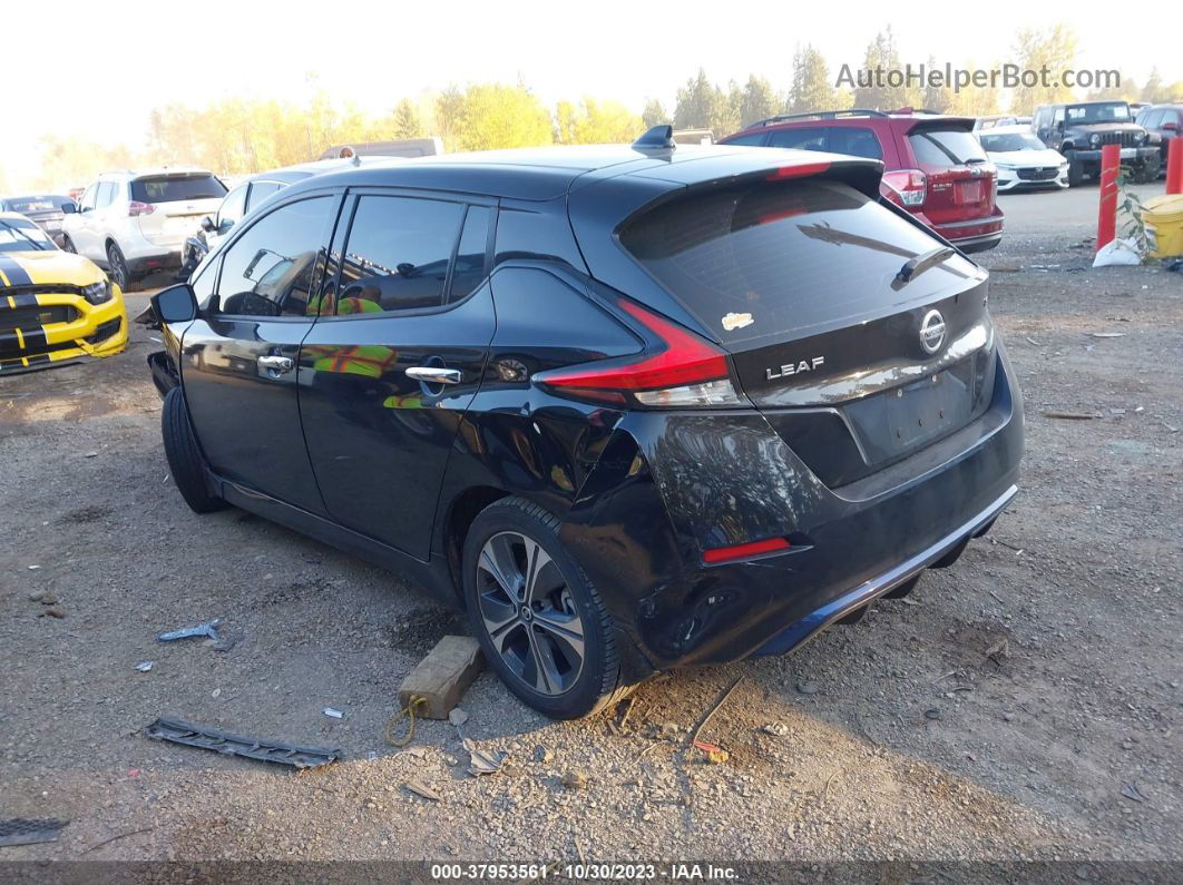 2019 Nissan Leaf Sl Черный vin: 1N4AZ1CP3KC308036