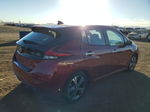 2019 Nissan Leaf S Red vin: 1N4AZ1CP3KC309770