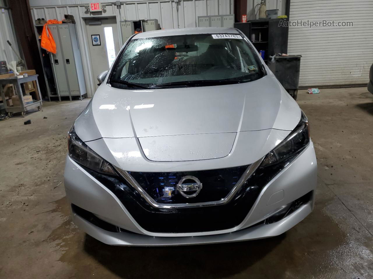 2019 Nissan Leaf S Белый vin: 1N4AZ1CP3KC319831