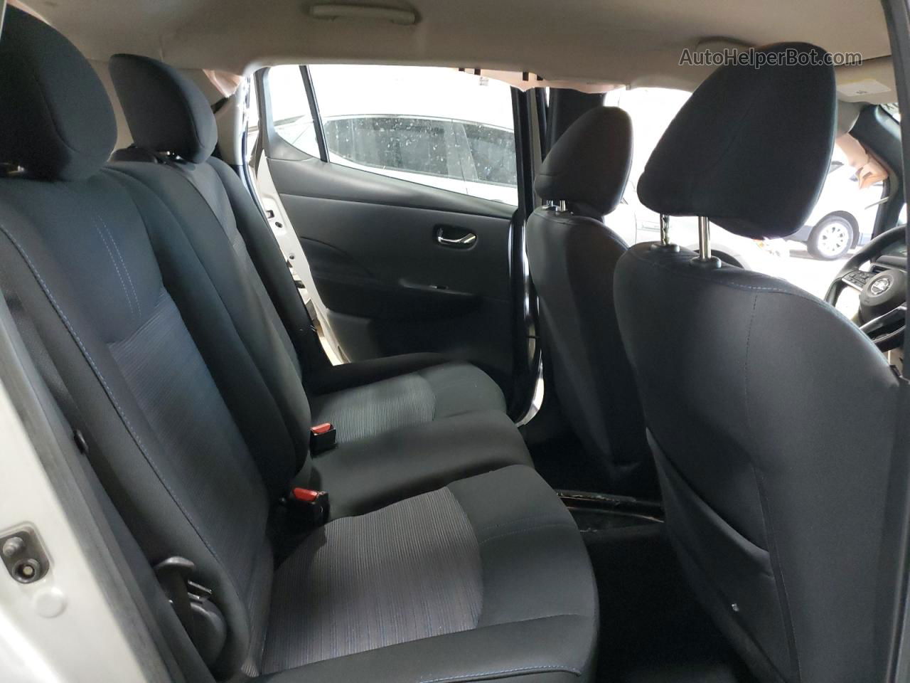 2019 Nissan Leaf S Белый vin: 1N4AZ1CP3KC319831