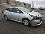 2019 Nissan Leaf S Silver vin: 1N4AZ1CP4KC303508