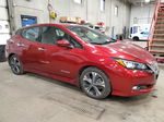 2019 Nissan Leaf S Red vin: 1N4AZ1CP5KC302934