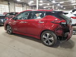 2019 Nissan Leaf S Red vin: 1N4AZ1CP5KC302934