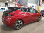 2019 Nissan Leaf S Red vin: 1N4AZ1CP5KC302934