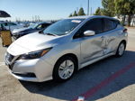 2019 Nissan Leaf S Silver vin: 1N4AZ1CP5KC305106