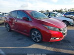 2019 Nissan Leaf Sv Burgundy vin: 1N4AZ1CP5KC306904