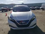 2019 Nissan Leaf S White vin: 1N4AZ1CP6KC302425