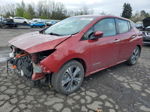 2019 Nissan Leaf S Red vin: 1N4AZ1CP6KC304868