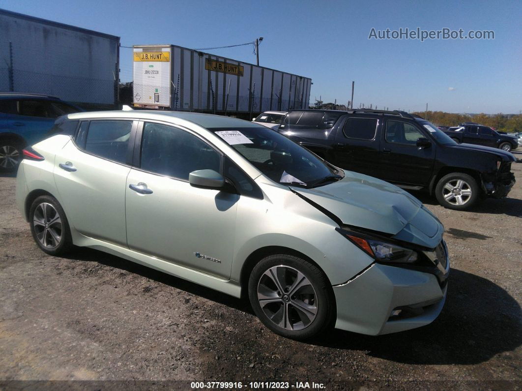 2019 Nissan Leaf Sv Green vin: 1N4AZ1CP6KC309391