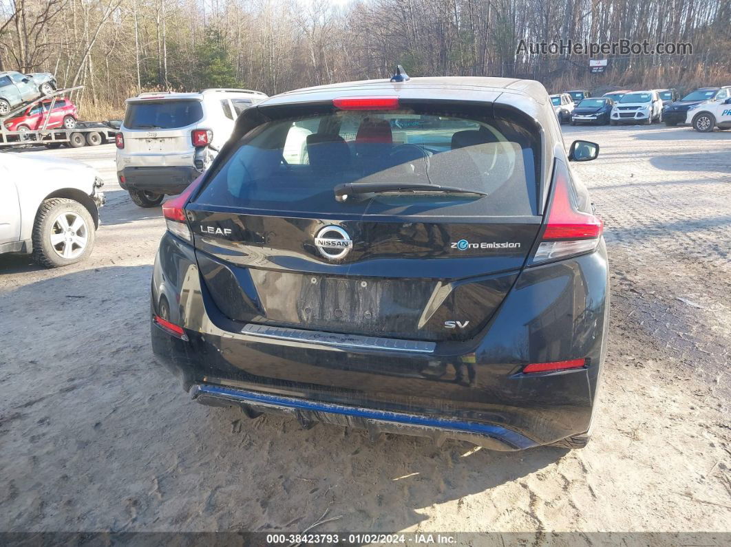 2019 Nissan Leaf Sv Black vin: 1N4AZ1CP6KC309682