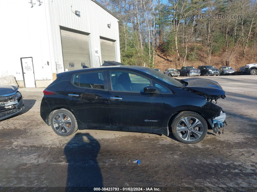 2019 Nissan Leaf Sv Черный vin: 1N4AZ1CP6KC309682