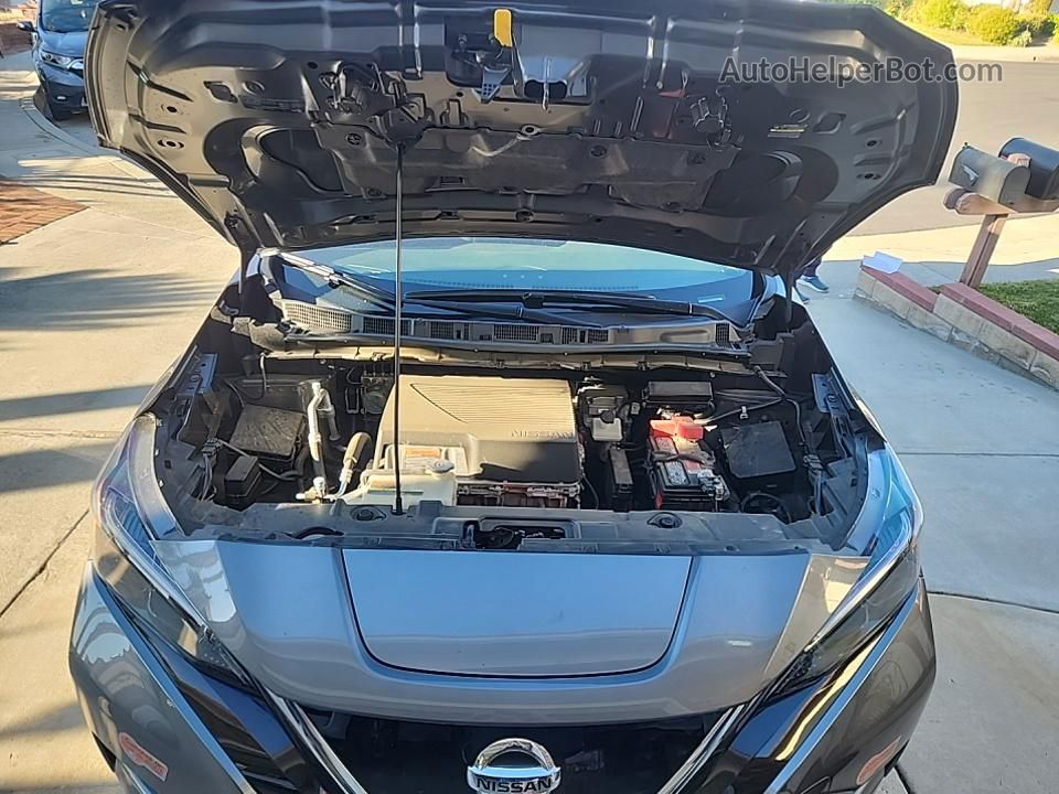 2019 Nissan Leaf S/sl/sv Серый vin: 1N4AZ1CP6KC321766