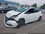 2019 Nissan Leaf Sv White vin: 1N4AZ1CP7KC304992