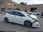 2019 Nissan Leaf Sv White vin: 1N4AZ1CP7KC304992