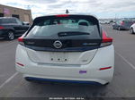 2019 Nissan Leaf Sv White vin: 1N4AZ1CP7KC304992