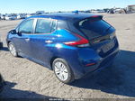 2019 Nissan Leaf S Blue vin: 1N4AZ1CP7KC305656