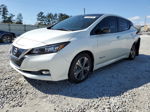 2019 Nissan Leaf S White vin: 1N4AZ1CP7KC313479