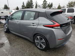 2019 Nissan Leaf S Gray vin: 1N4AZ1CP7KC320061