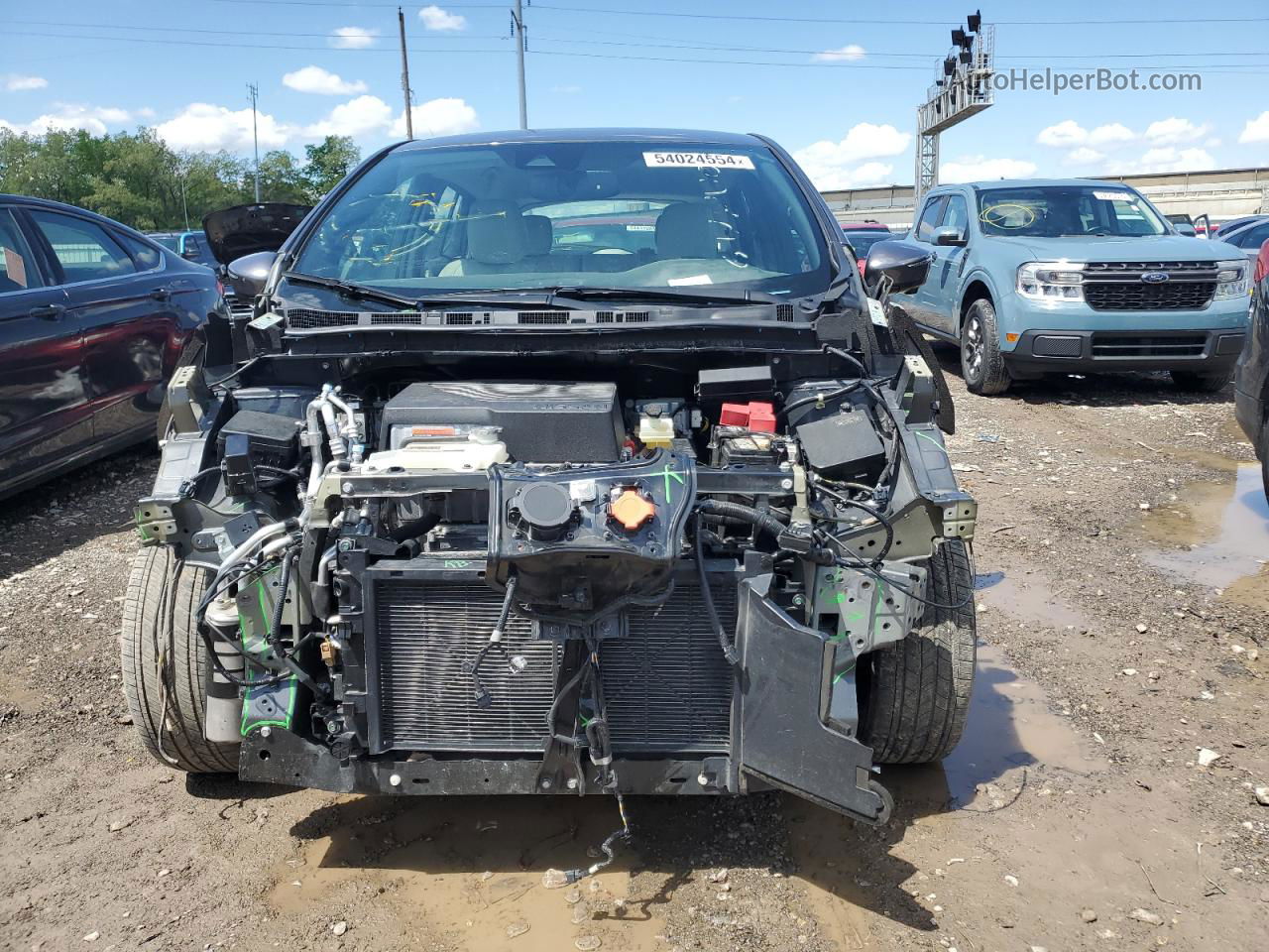 2019 Nissan Leaf S Black vin: 1N4AZ1CP8KC303236