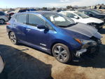 2019 Nissan Leaf S Blue vin: 1N4AZ1CP8KC305066