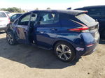 2019 Nissan Leaf S Blue vin: 1N4AZ1CP8KC305066