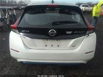 2019 Nissan Leaf Sl White vin: 1N4AZ1CP8KC306413