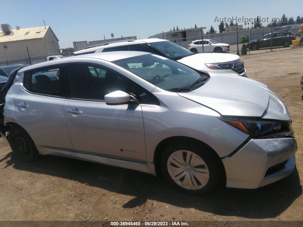 2019 Nissan Leaf S Silver vin: 1N4AZ1CP8KC320151