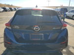 2019 Nissan Leaf S Blue vin: 1N4AZ1CP8KC321364