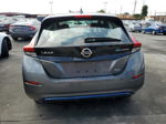 2019 Nissan Leaf S Gray vin: 1N4AZ1CP8KC321669