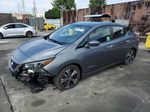 2019 Nissan Leaf S Gray vin: 1N4AZ1CP8KC321669