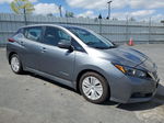 2019 Nissan Leaf S Gray vin: 1N4AZ1CPXKC306705