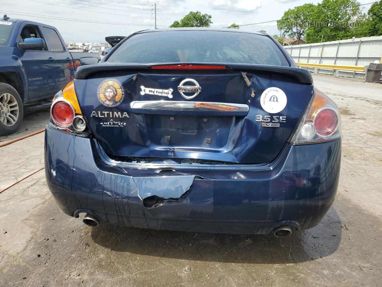 2008 Nissan Altima 3.5se Blue vin: 1N4BL21E58C204721