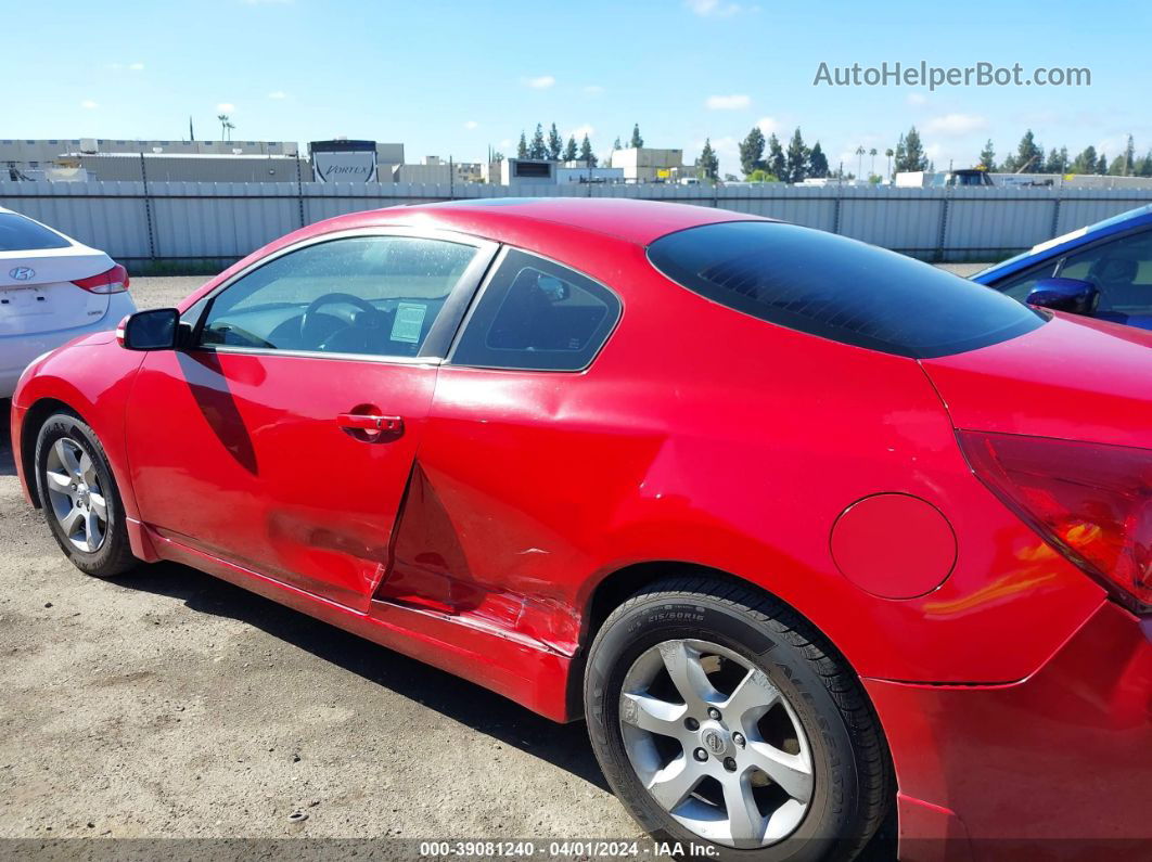 2009 Nissan Altima 3.5 Se Red vin: 1N4BL24E29C149674